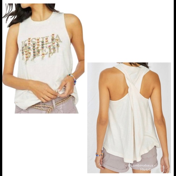 Anthropologie Tops - Anthropologie Pilcro Twist Back Tank NWT